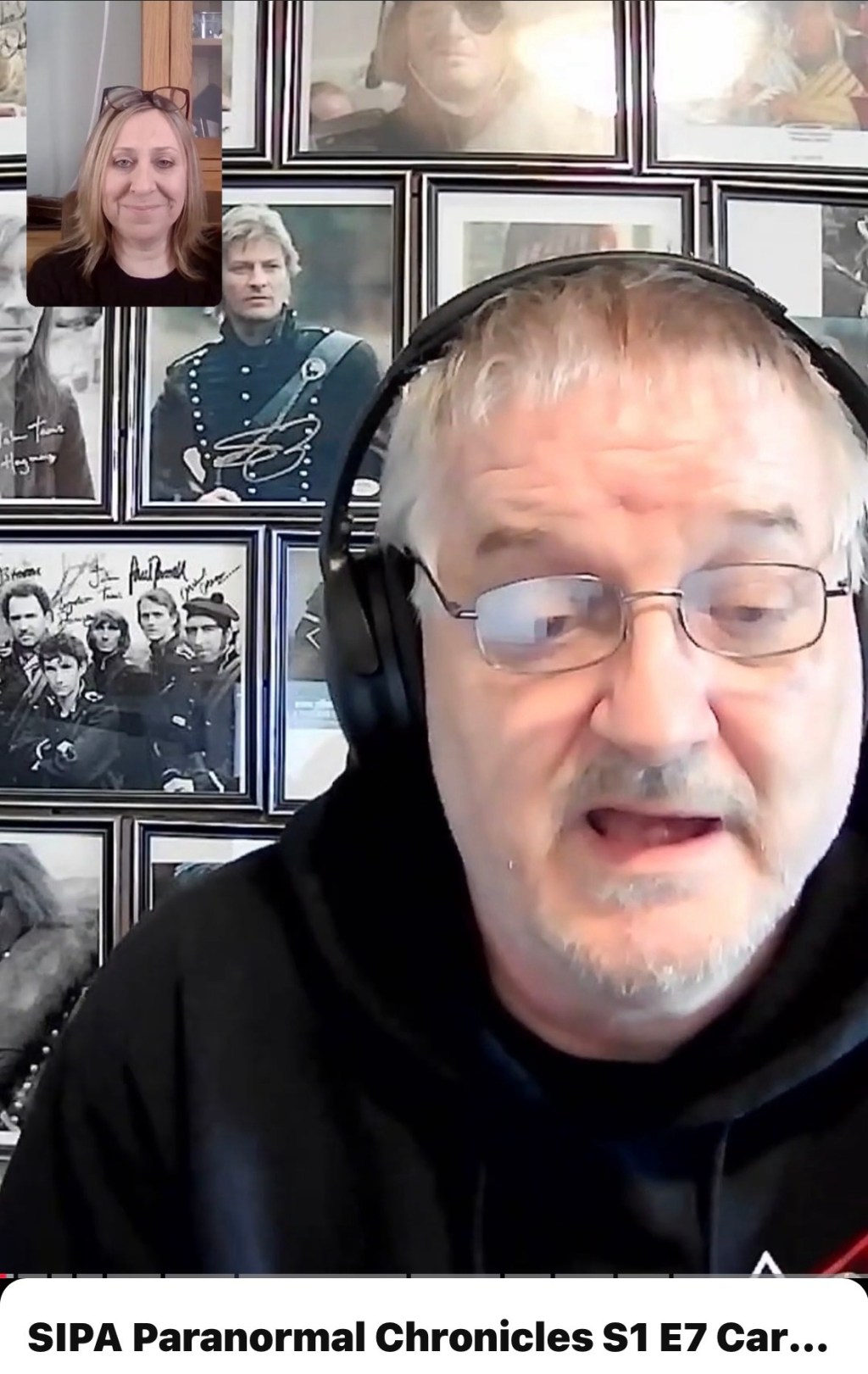 Interview of Caroline McKendrick-Gibson by SIPA Paranormal Chronicles. 4th April&nbsp;2025